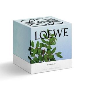 Loewe small Incense Candle Blue